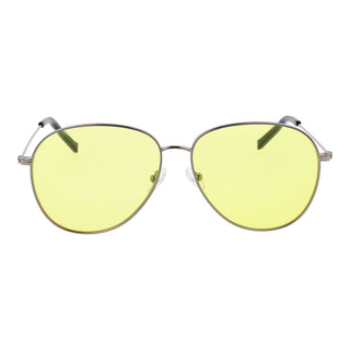 Silver Metal Sunglasses