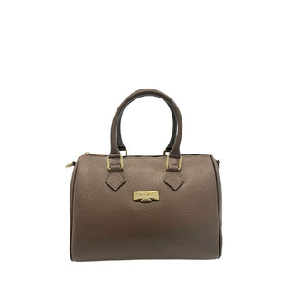 Brown Cowhide Women Handbag