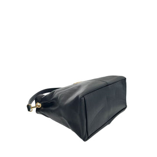 Black Leather Women Bag