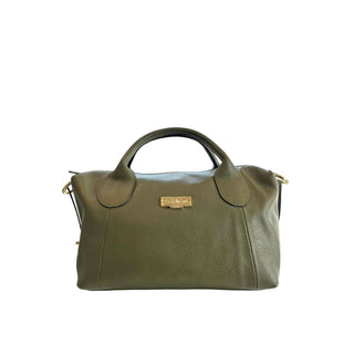 Green Leather Women Handbag