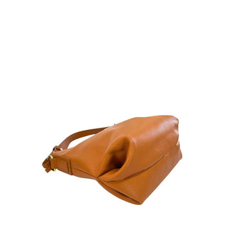 Brown Leather Women Shoulder Bag