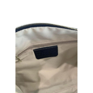 Damenhandtasche aus schwarzem Leder