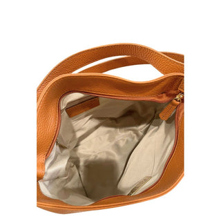 Brown Leather Women Shoulder Bag