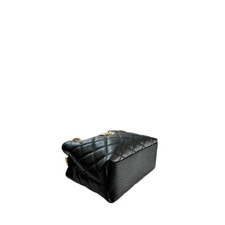Black Leather Women Handbag