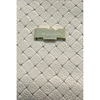Beige Leather Women Shoulder Bag