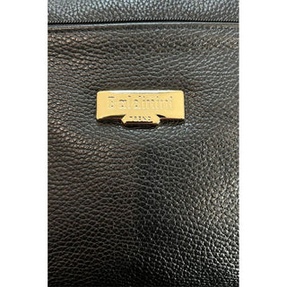 Black Leather Women Crossbody Bag