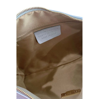 Blaue Ledertasche für Damen