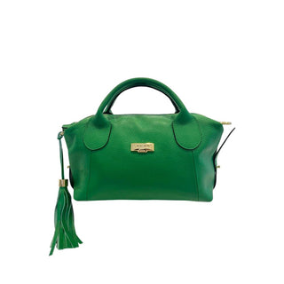 Green Leather Women Handbag