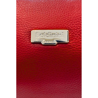 Rote Leder-Damenhandtasche