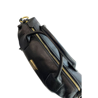 Black Leather Women Handbag