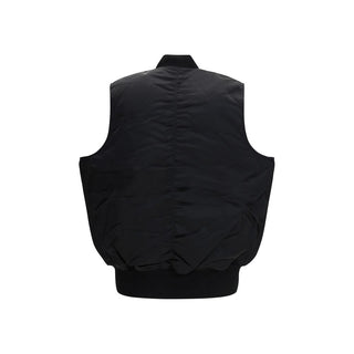 Schwarze Nylonjacke