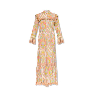 Multicolor Cotton Casual Dress