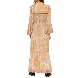 Multicolor Cotton Casual Dress