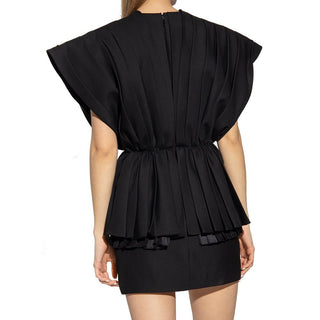 Black Wool Cocktail Dress