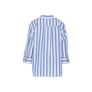 Blue Cotton Blouse