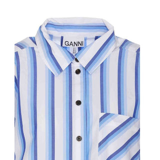 Blue Cotton Blouse