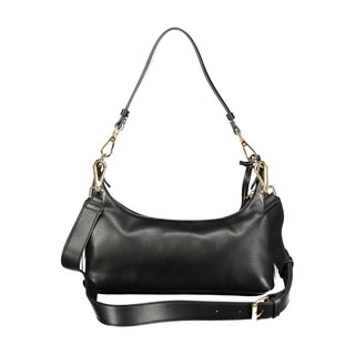 Bolso de mujer de poliuretano negro
