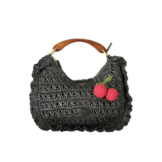 Nero Polyester Women's Bag