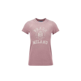 Mehrfarbiges Baumwoll-T-Shirt