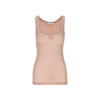 Multicolor Silk Tank Tops