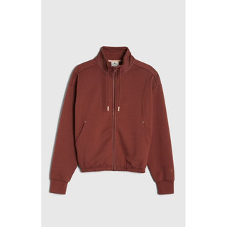 Burgundy Polyester Sweatshirt