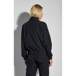 Schwarzes Polyamid-Sweatshirt