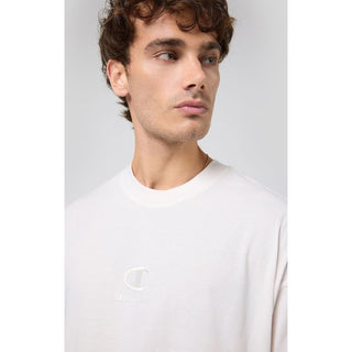 Camiseta de algodón blanca