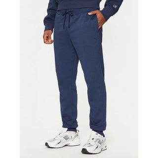 Blue Cotton Joggers (Workout Pants)