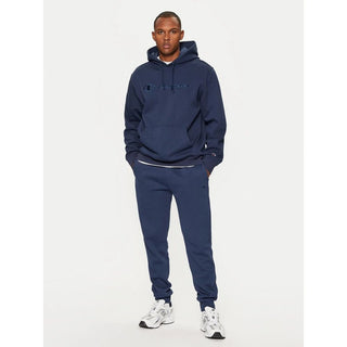 Blue Cotton Joggers (Workout Pants)