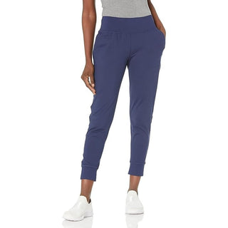 Pantalones jogger de poliéster verde azulado (pantalones de entrenamiento)