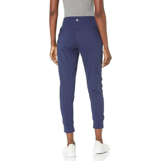 Pantalones jogger de poliéster verde azulado (pantalones de entrenamiento)