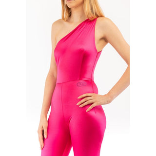 Pink Polyamide Jumpsuit