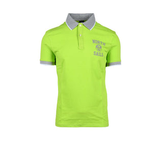 Green Cotton Polo Shirt