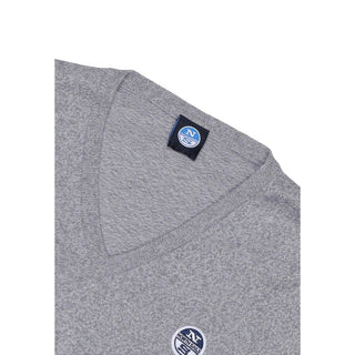 Graues Baumwoll-Sweatshirt