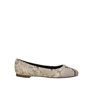 Bailarinas de piel de cabra beige