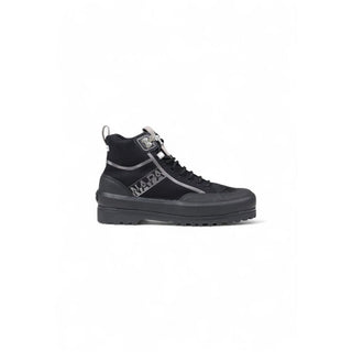 Zapatillas deportivas negras de tela
