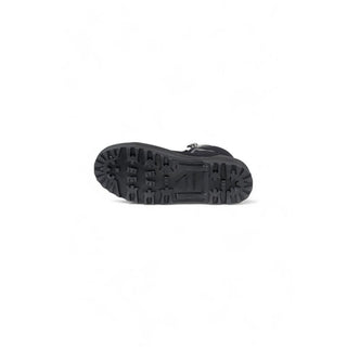 Schwarze sportliche Stoff-Sneaker