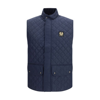 Blue Polyester Shell Jacket