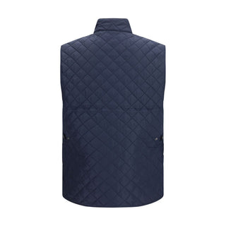 Blue Polyester Shell Jacket