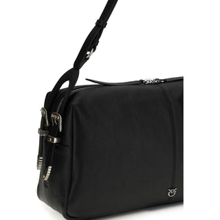 Black Calf Leather Bos Taurus Shoulder Bag
