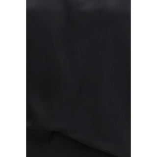 Black Viscose Casual Dress
