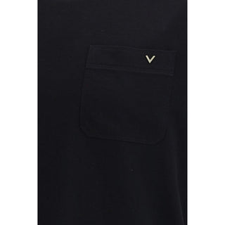 Black Cotton T-Shirt