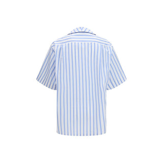 Camisa de algodón con estampado multicolor