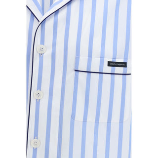 Camisa de algodón con estampado multicolor
