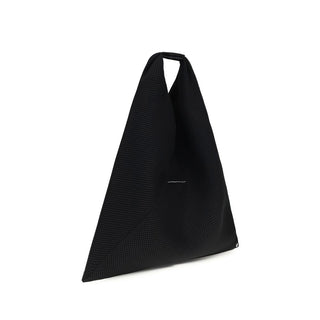 Black Polyester Shoulder Bag