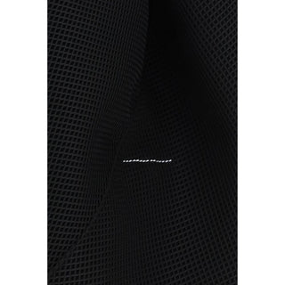 Black Polyester Shoulder Bag