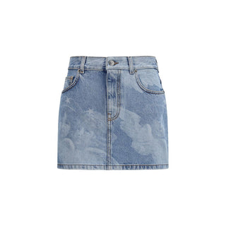 Blue Denim Skirt