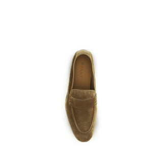Beige Kalbsleder Bos Taurus Slipper