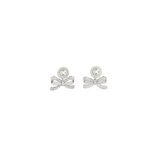 Silver Brass Earrings