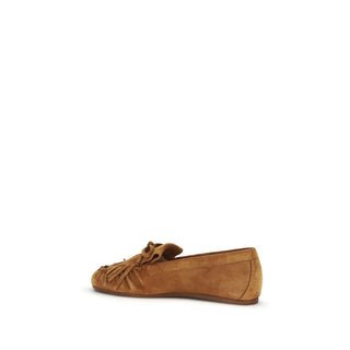 Mocasines slip-on de cuero de becerro marrón Bos Taurus